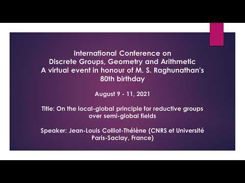 Lecture12: August11, 2021:On the local-global principle for reductive groups over semi-global fields