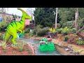 LEGO Dinosaur Boat Ride | 2 NEW Rides! | Dino Valley at Legoland California