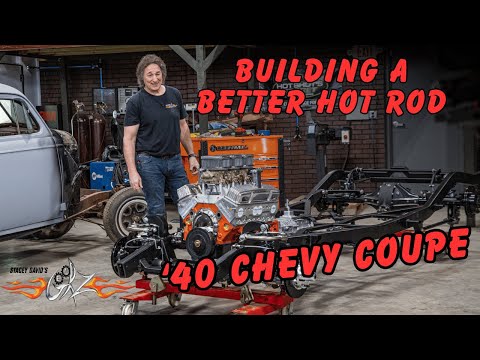 Building a Better Hot Rod - '40 Chevy Frame and Suspension - Stacey David's Gearz S17 E12