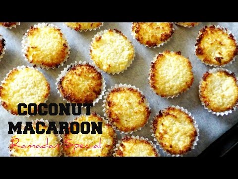Coconut Macaroons | Easy Night Snack Idea | Ramadan Recipes | Hungry for Goodies Video