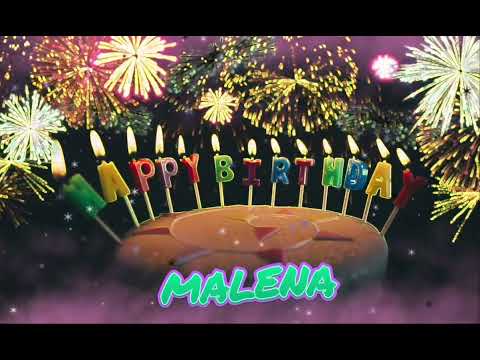 Amazing Happy Birthday MALENA song. Happy birthday song with names
