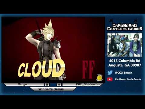 CCG Smash 4 Singles - Winner's Semis - Rango vs. PKF_Shadowfire