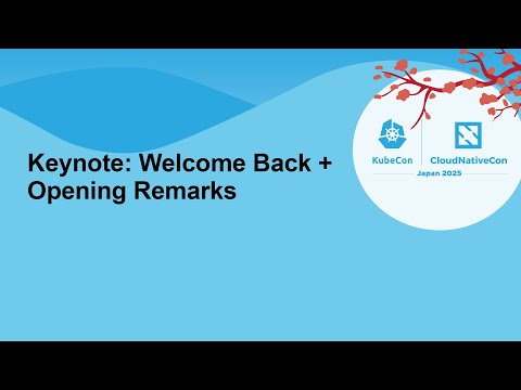 Keynote: Welcome Back + Opening Remarks