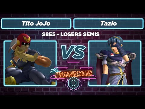 The Nightclub S8E5 - Tito JoJo vs Tazio - Losers Semis SSBM