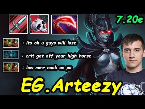 EG Arteezy - [PhantomAssassin] Ultra instinct  carry 7.20 IMBA Broken Hero | Dota2 Rank