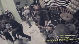 HATE OF PAIN - Hate of pain II - *New Single (Live Official HD)
