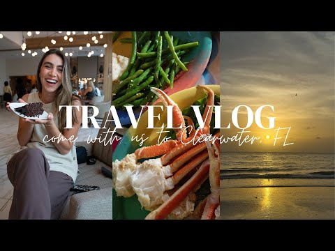 Romantic Weekend in Clearwater FL 💑 | Florida Travel Vlog 2025