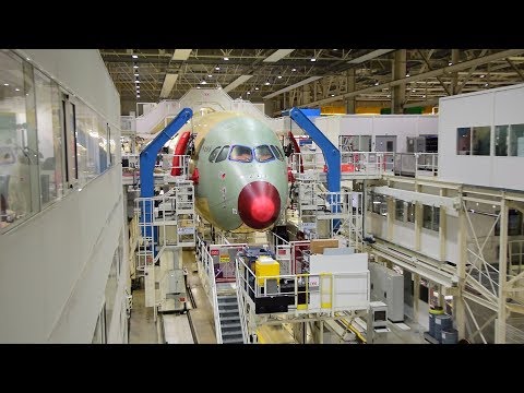 Dans les coulisses de l'usine d'assemblage d'Airbus à Toulouse