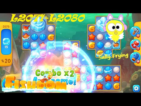 Fishdom level 2071 to 2080