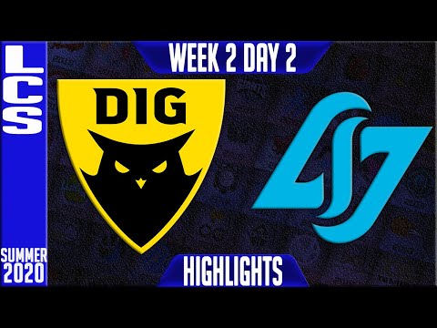 DIG vs CLG Highlights | LCS Summer 2020 W2D2 | Dignitas vs Counter Logic Gaming