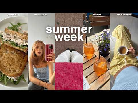 busy week in my life | hospital, friends, going out, hauls & everyday life