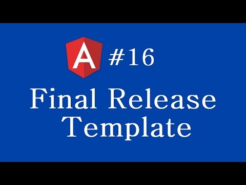 Angular 2 Tutorial 16 Final Release Template
