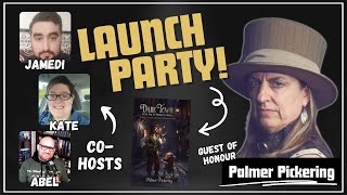 Dark Town by Palmer Pickering Launch Party! || #Booktube #LaunchParty #Livestream
