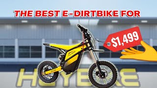 E-Dirt Bike below $1,500... Heybike Villain 52v Pit Bike