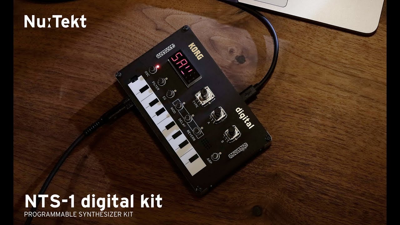 Nu:Tekt NTS-1 digital kit - Build it, tweak it, connect it - YouTube