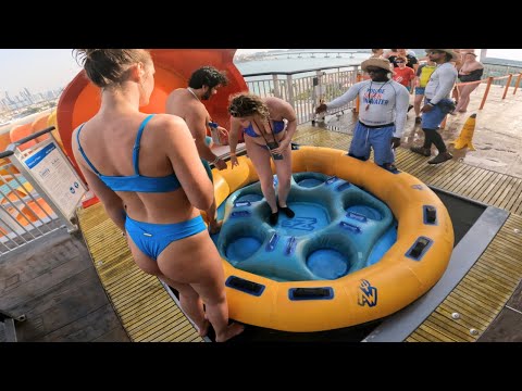 Unseen Secrets: Exploring Dubai's Aquaventure Water Park, All Waterslides