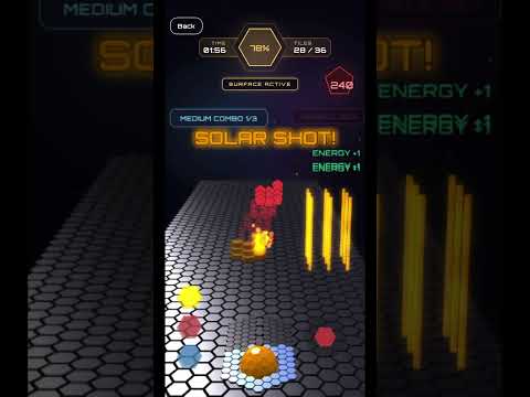 HexVerse - Sci-Fi Arcade Game