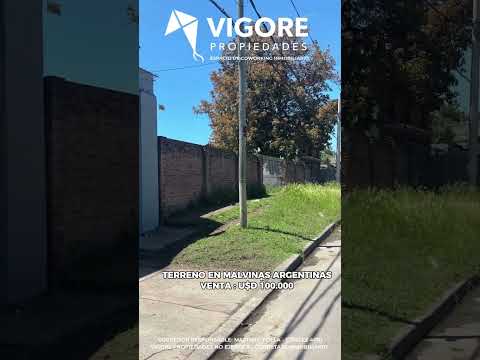 TERRENO EN VENTA | 850 m² | MALVINAS ARGENTINAS, ALMIRANTE BROWN