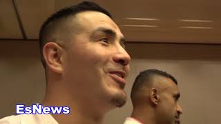 seckbach if i throw something  at wilder im not running take it like a man EsNews Boxing