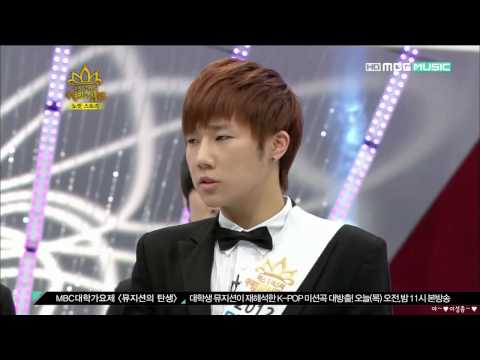 [HD] "Miss & Mister Idol Korea" - Sunggyu Lemon Candy cut