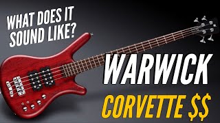 Video thumbnail for Warwick Corvette $$ 4-String - What Does it Sound Like? by Deadbeat Studios