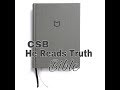 CSB He Reads Truth Bible Review Charcoal Hardcover