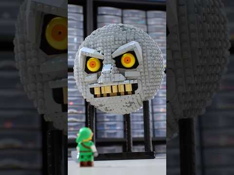 I made a LEGO Moon from Zelda Majora's Mask #lego #majorasmask #nintendo #legozelda #creative #90s