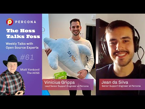 MongoDB and MySQL Backup – Percona Podcast #61  /w Vinicius and Jean