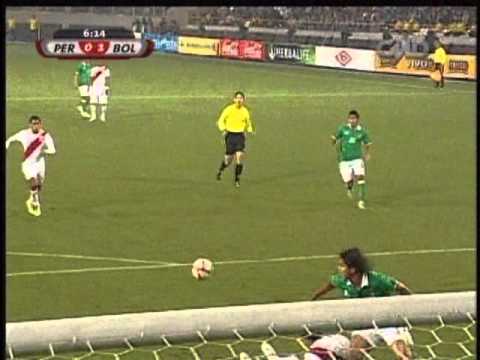 Primer gol de Bolivia - Bolivia 1 vs Perú 0