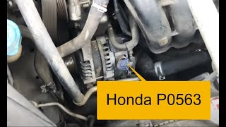dtc p0563 interpretation