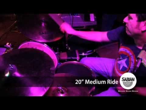 SABIAN 'Brilliant Finish' Xs20... Live!