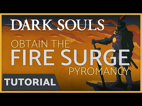 Dark Souls - How to get the Fire Surge Pyromancy Spell from the Painted World of Ariamis