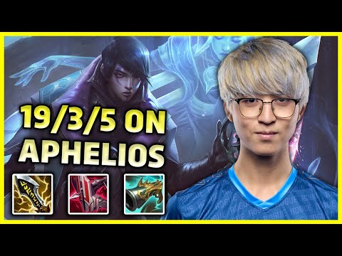 RGE Hans sama Carries w/ 19 Kills on Aphelios ADC | EUW Solo Q Season 11 | LoL Full Game VOD