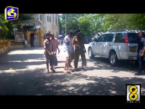 දුම්රියට ගල් ගැසූ දෙදෙනෙකු රක්ෂිත බන්ධනාගාරයට