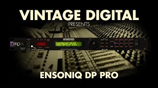 Video thumbnail for Ensoniq DP Pro by Vintage Digital