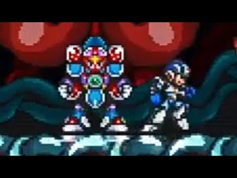 Megaman X Corrupted Gaea armor update gameplay  ....