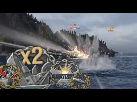 Stalingrad - beaultiful double stike - World of Warships