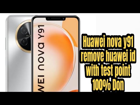 Huawei nova y91 removed huawei id and frp available remotely don 100