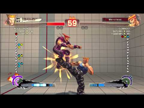 ACE EIRIN (Guile) vs OZMA001 (Adon)