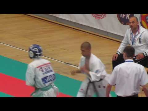 IFK 5th World Tournament Karate knockdown - Norbert Szabo VS Ivan Georgiev