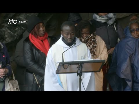 Chapelet du 25 janvier 2025 à Lourdes