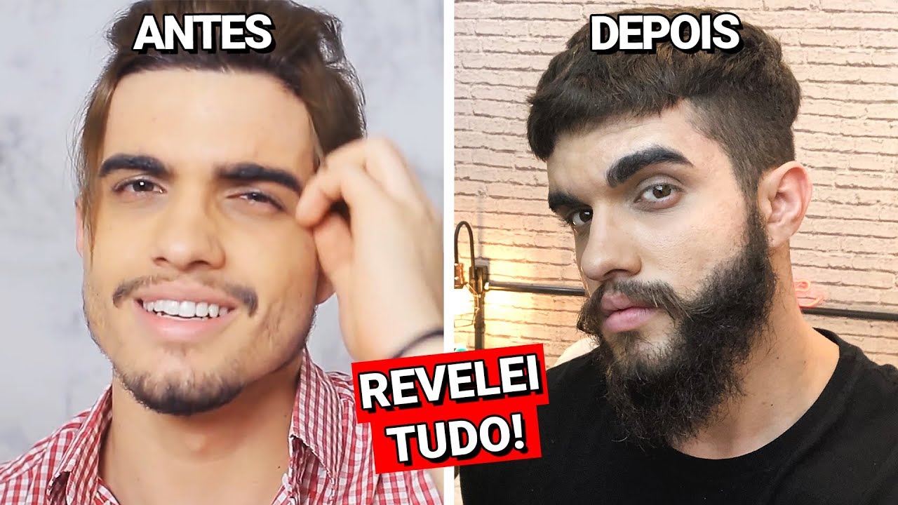 TUDO que fiz para a BARBA CRESCER do ZERO