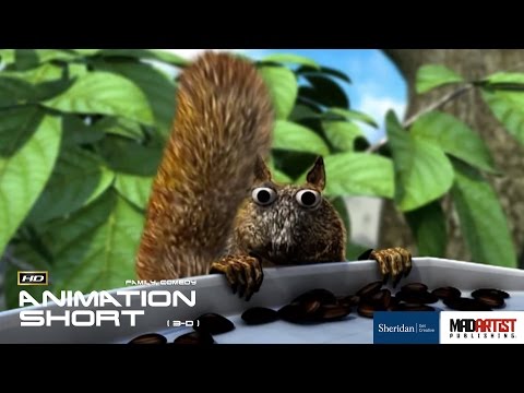 CGI 3D Animated Short Film "FLYING SQUIRRELS" Funny Animation by Jeremy Cummins & Sheridan College