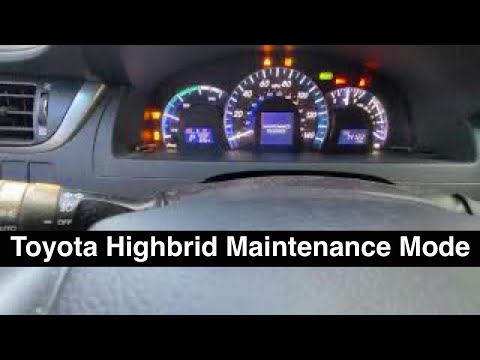 Thumbnail for How to put a Toyota Camry Hybrid into Maintenance Mode by Toyota Camry Hybrid