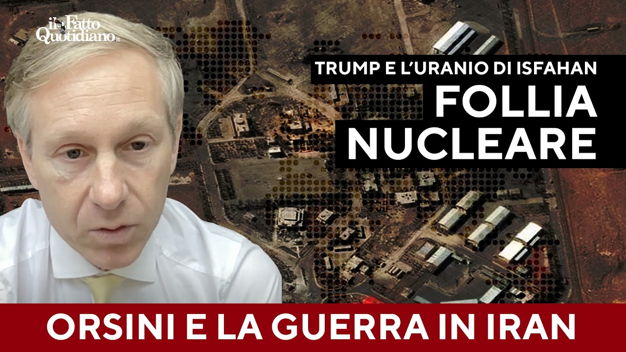 Orsini: "Trump ha creato un problema che era risolto. Meloni e FdI sono proni a un disperato"