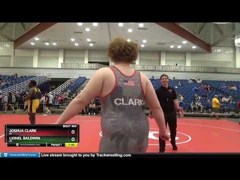 285 Lbs Cons. Round 2 - Joshua Clark, IN Vs Lionel Baldwin, MI 844a