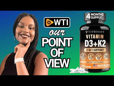 VITBOOST Vitamin D3 K2 Complex - 5000 IU (125 mcg) D3 & K2 (MK-7) 90 mcg | Easy to Swallow Vitamin D | Non-GMO | Gluten-Free | USA Made - WTI product video review