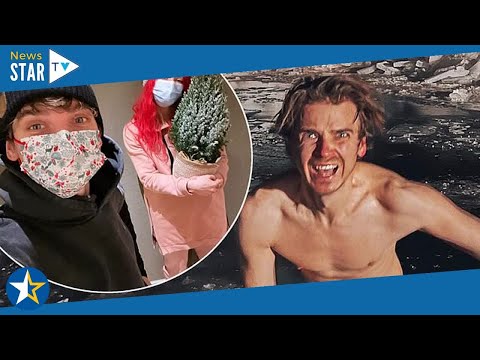 Joe Sugg enjoys an ice bath in Lapland before he reveals Dianne Buswell is positive for Covid 342971