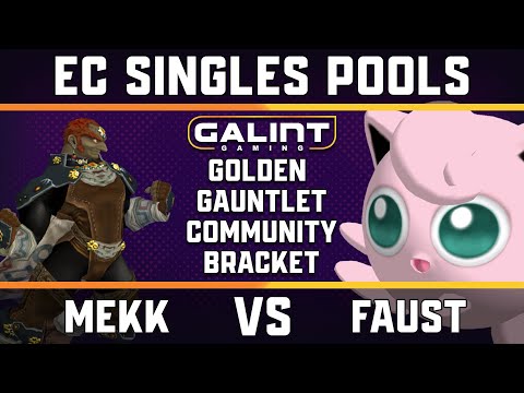 Mekk (Ganondorf) vs Faust (Jigglypuff) - East LR8 - Golden Gauntlet Community Bracket