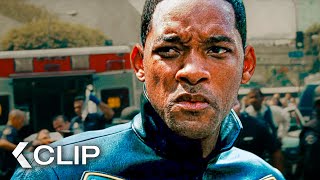Primer Acto como Superhéroe - HANCOCK Clip (2008) Will Smith